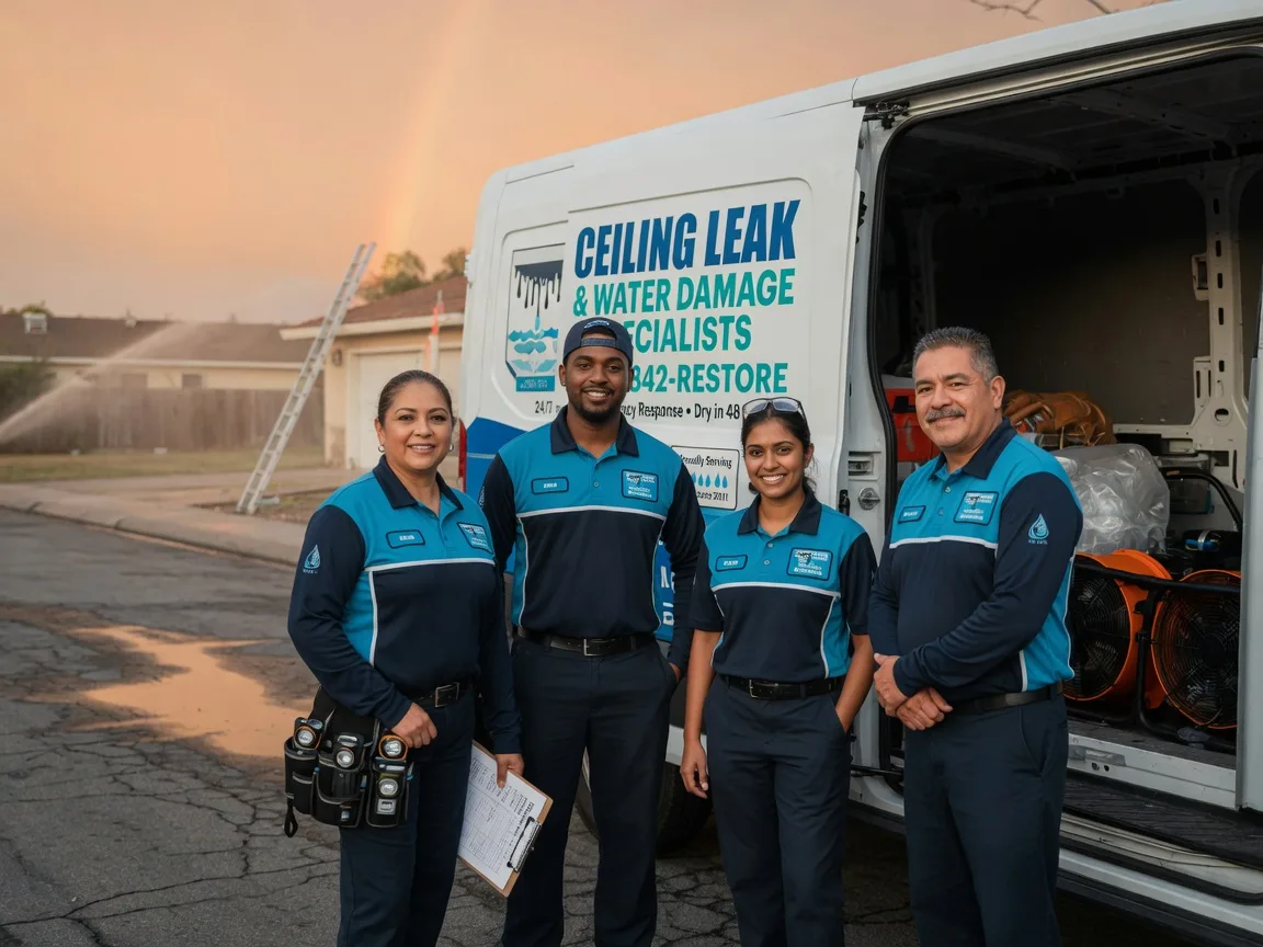 Ceiling Leak Cleanup company in Grant, OK